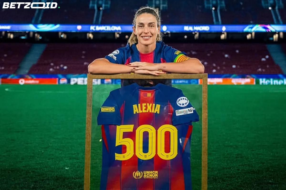 Alexia Putellas Raggiunge le 500 Partite col Barcellona al Camp Nou