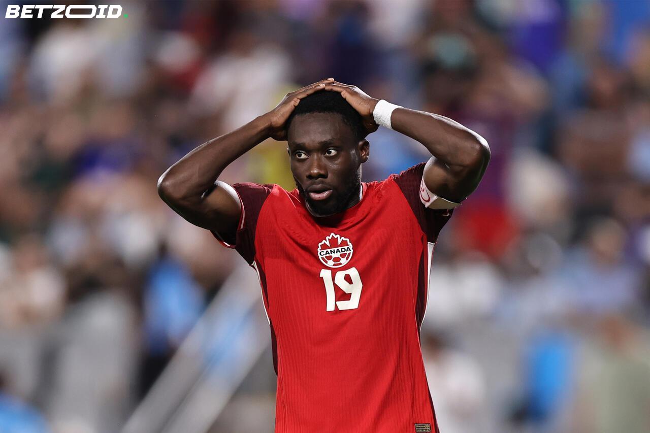 Infortunio Alphonso Davies: le speranze del Canada ai Mondiali subiscono un duro colpo
