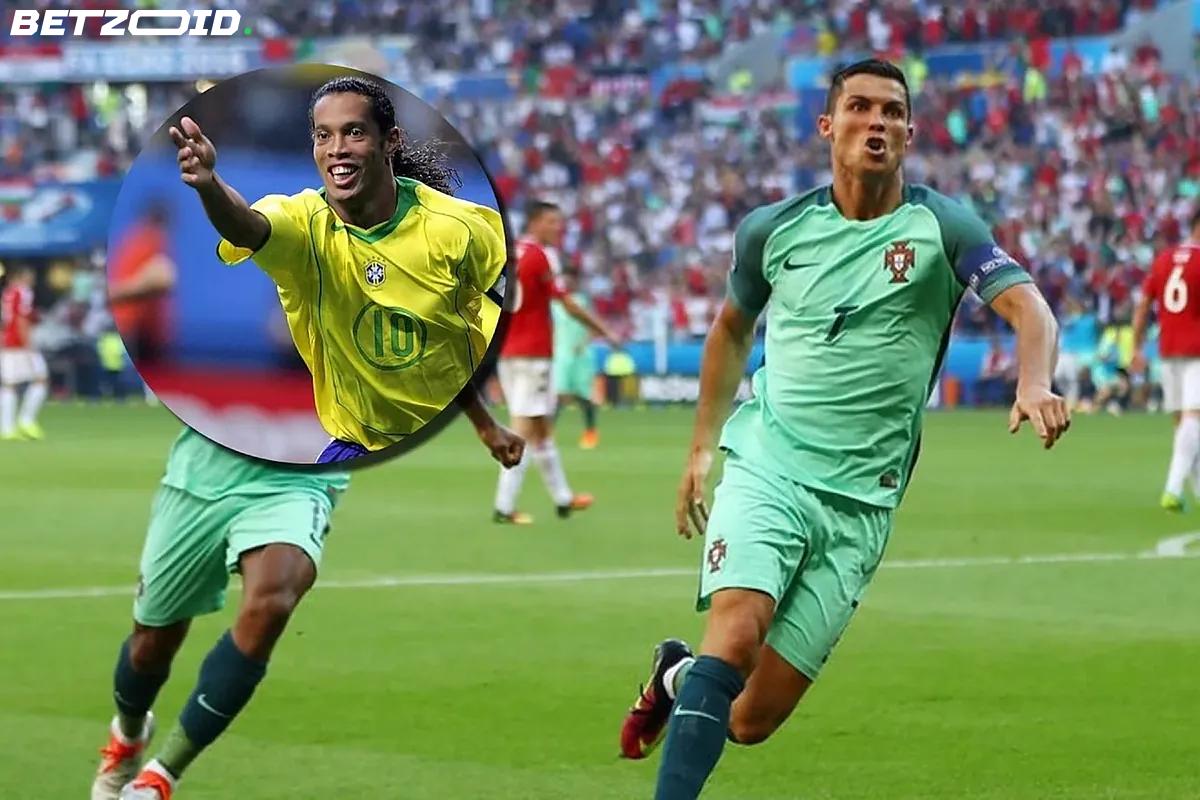 Nani Snobba Ronaldo e Sceglie Ronaldinho come GOAT del Calcio