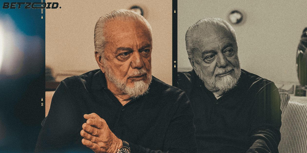 De Laurentiis vuole rivoluzionare il calcio: partite da 50 minuti e addio ai cartellini