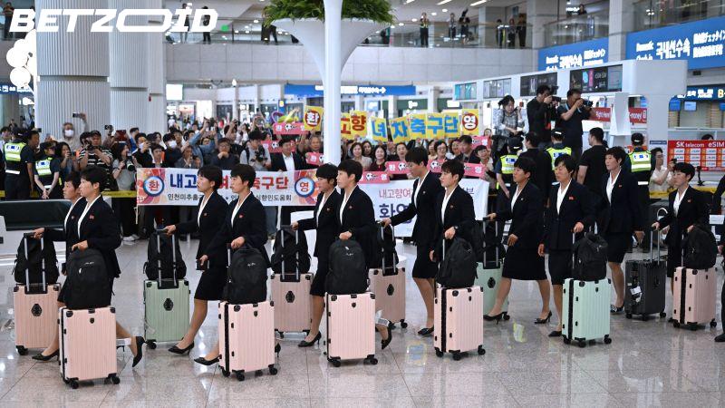 Il Naegohyang FC della Corea del Nord arriva in Corea del Sud per le semifinali AFC